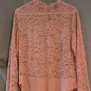 Pink Lace Bodysuit